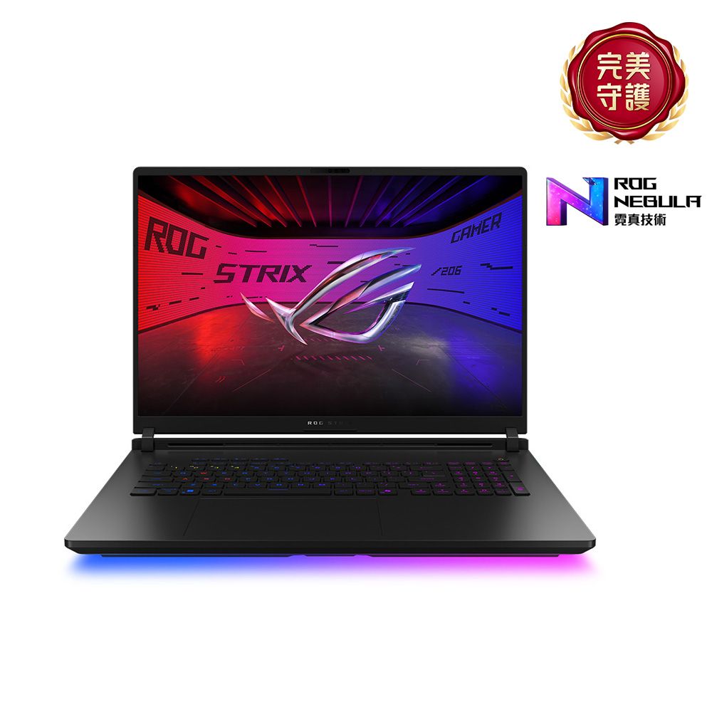 ASUS ROG 華碩 Strix SCAR 18 18吋電競筆電黑色(Ultra9 275HX/32G＋32G/2TB/RTX5090-24G/W11/G835LX-0021A275HX-NBLM)