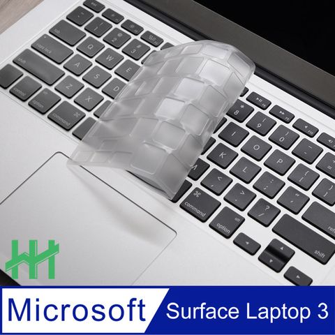 【HH】★不黏手不沾塵★Microsoft Surface Laptop 3-透明鍵盤保護膜