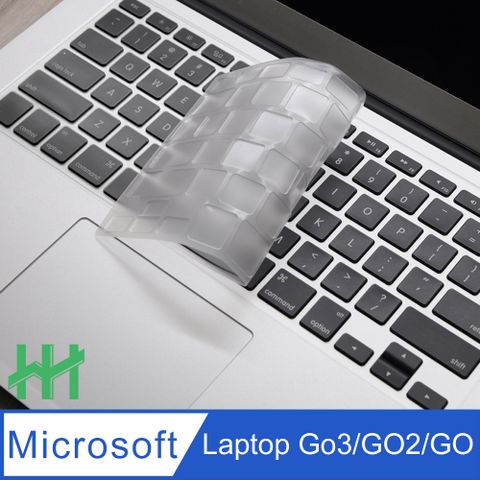 【HH】★不黏手不沾塵★Microsoft 微軟 Surface Laptop GO3 / Go2 / Go(12.4吋)透明鍵盤保護膜