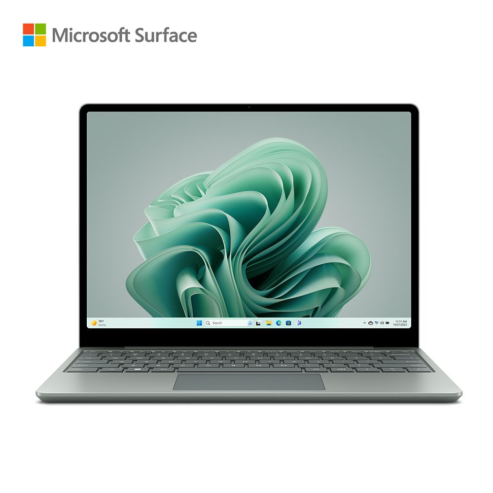 Office 2021組】Surface Laptop Go 3 XKQ-00052 莫蘭迪綠(i5-1235U