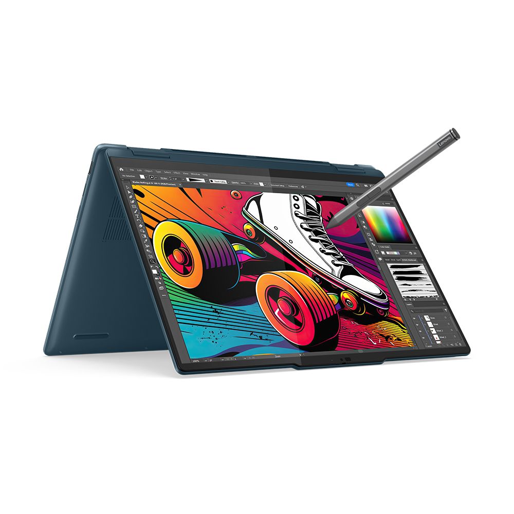 LENOVO 聯想 Yoga 7 2-in-1 14IML9 14吋輕薄AI觸控翻轉OLED筆電綠色(Ultra 5 125H/16G/1TB/WIN11/83DJ002LTW)