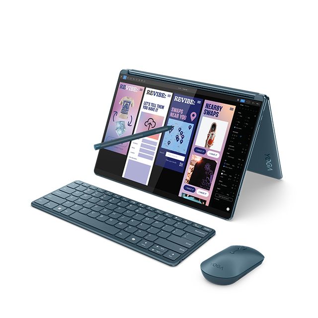  【M365組】Lenovo Yoga Book 9 13IMU9 83FF0029TW(Intel Core Ultra  7 155U/32G/1TB/W11P/2.8K/13.3)