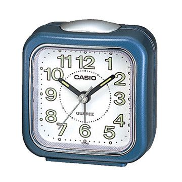 CASIO 桌上型指針鬧鐘-藍 (TQ-142-2)