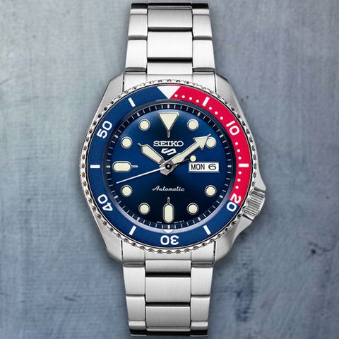 SEIKO 精工 5 Sports系列 Lineup 可樂圈 機械腕錶 (SRPD53K1/4R36-07G0R)