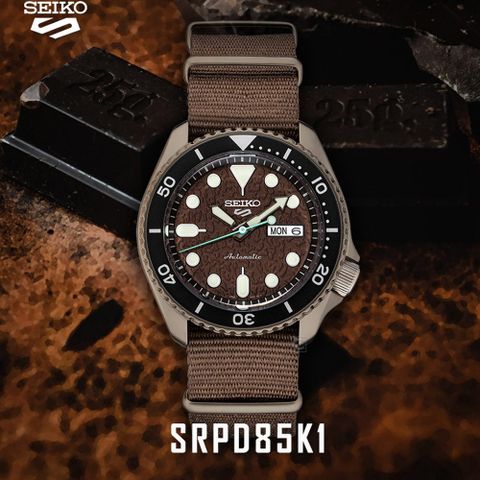 SEIKO 5 Sports 商務型男運動機械錶(4R36-07G0E/RPD85K1)42mm