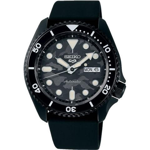 SEIKO 精工 5 Sports 系列 限量 堀米雄斗限定款機械錶-42.5mm (SRPJ39K1/4R36-13W0C)