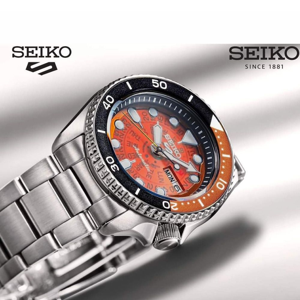 SEIKO 精工   5 Sports 1970復刻 機械腕錶(4R36-13N0U/SRPJ47K1)