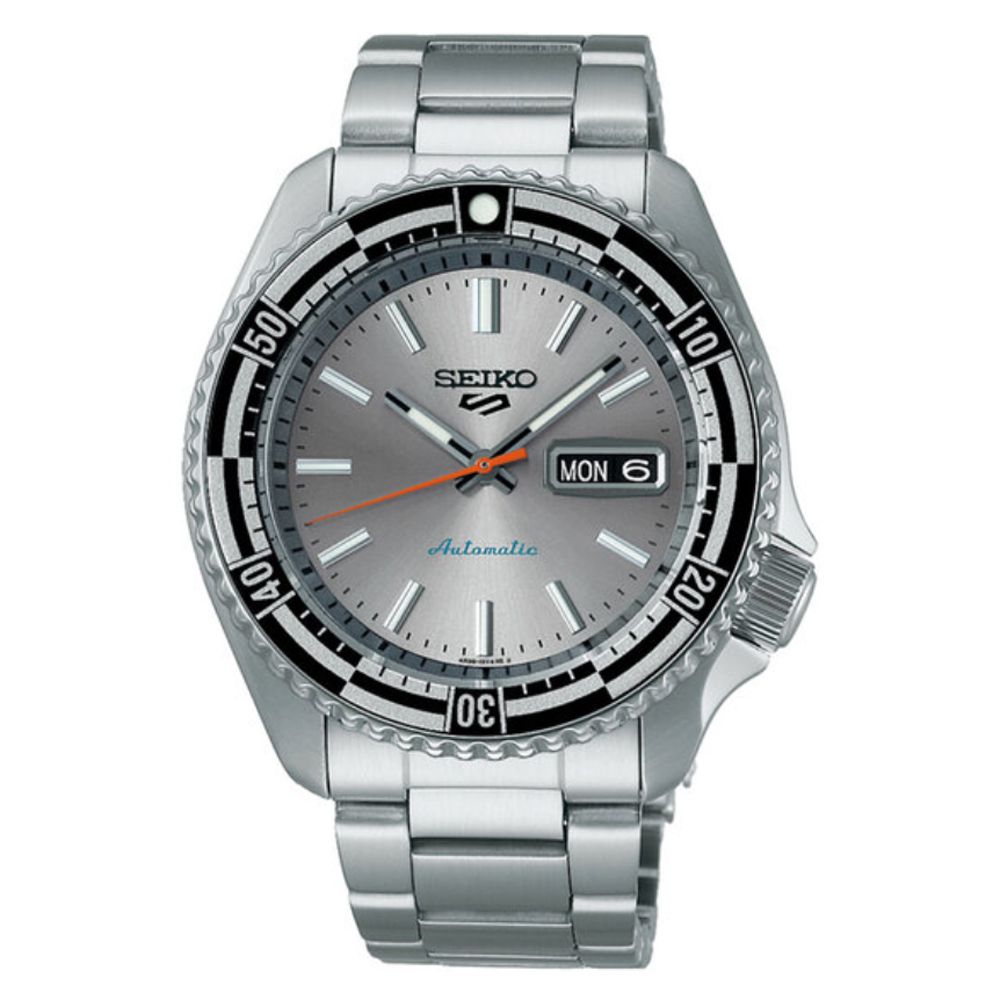 SEIKO 精工 5 Sports 55周年 SKX 現代詮釋版 復刻機械錶-銀42.5mm(SRPK09K1/4R36-15E0N)_SK028