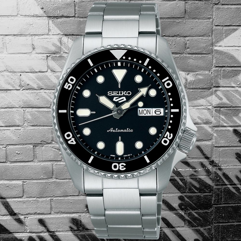SEIKO 精工 5 SPORTS 經典復古機械腕錶 畢業禮物 送禮 推薦 (4R36-14B0D/SRPK29K1)