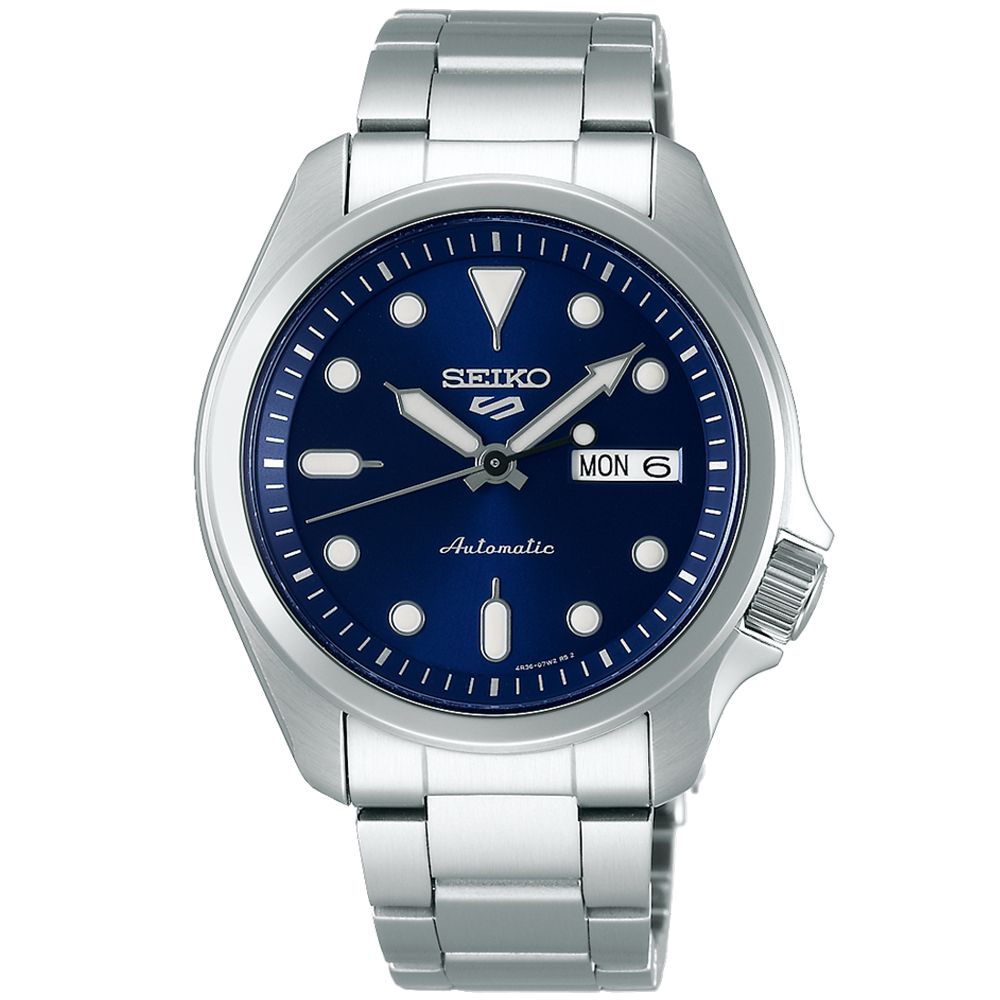 SEIKO 精工 5 SPORTS 經典簡約機械腕錶 618 年中慶 禮物 (4R36-08L0B/SRPE53K1)