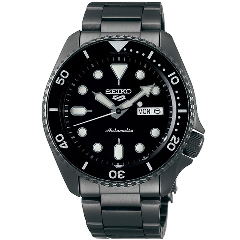 SEIKO 精工 5 SPORTS 黑 機械腕錶 雙11 特惠 (4R36-07G0SD/SRPD65K1)