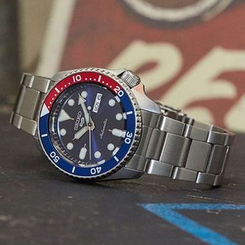 SEIKO 精工 5 SPORTS系列 Lineup 可樂圈 機械腕錶 42.5mm (4R36-07G0R/SRPD53K1)