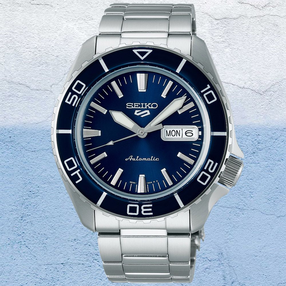SEIKO 精工 5 SPORTS 運動風 機械腕錶 618 年中慶 禮物 (4R36-16D0B/SRPK97K1)