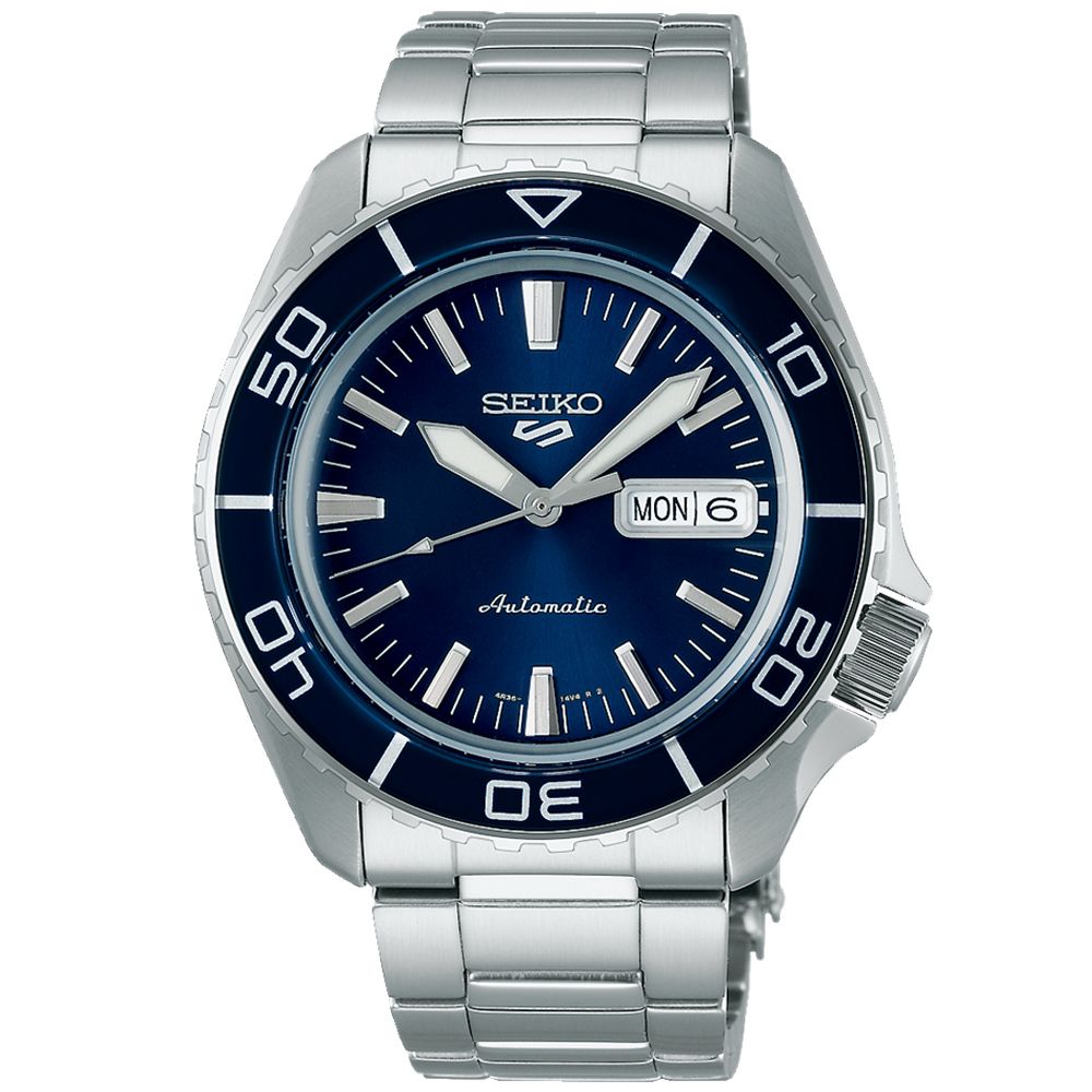 SEIKO 精工 5 SPORTS 運動風 機械腕錶 618 年中慶 禮物 (4R36-16D0B/SRPK97K1)