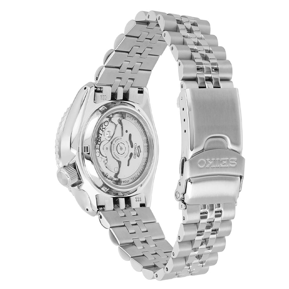 SEIKO 精工 5 Sports GMT動力儲存機械錶/銀白/42.5mm (4R34-00A0S/SSK033K1)SK003