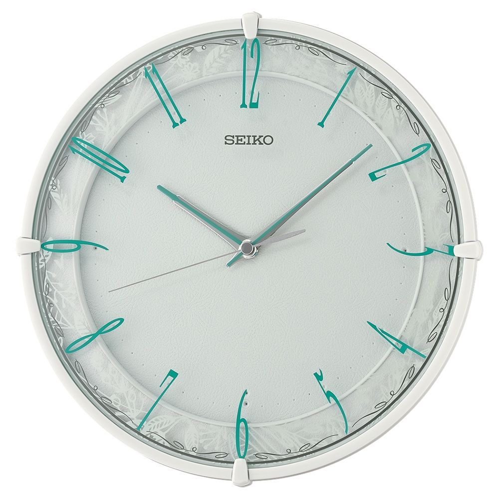 SEIKO 精工   清水模風格 滑動式秒針靜音掛鐘 時鐘 QXA811W