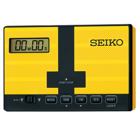 SEIKO 精工 磁鐵背吸 觸控計時電子鐘(QHL098Y)