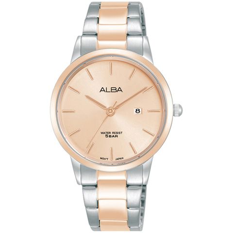 ALBA 雅柏 時尚大三針女錶-32mm(AH7BU8X1/VJ22-X399K)