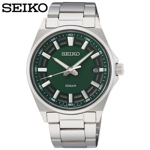 SEIKO 精工 城市簡約男性紳士手錶(SUR503P1)