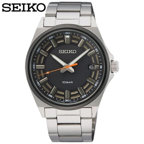 SEIKO 精工 城市時尚紳士手錶(SUR507P1)