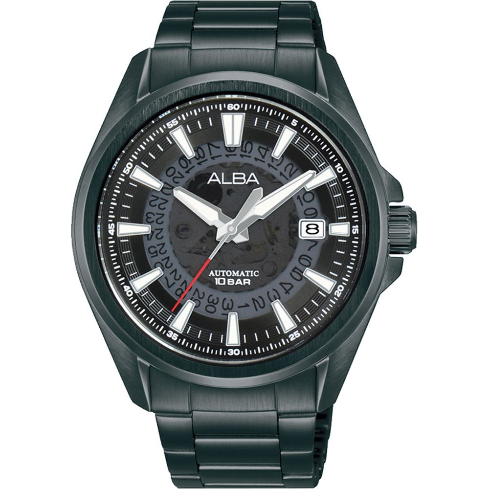 ALBA 雅柏   Mechanical 透明面板機械腕錶(Y675-X008SD/AU4025X1)-43mm