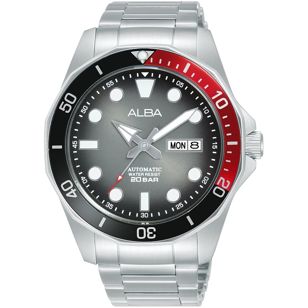 ALBA 雅柏   Tokyo Design 潛水風格機械錶-43mm AL4539X1 Y676-X063N