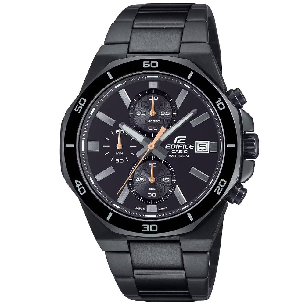 CASIO 卡西歐 EDIFICE 八角錶圈 計時腕錶 禮物推薦 送禮首選 EFV-640DC-1AV