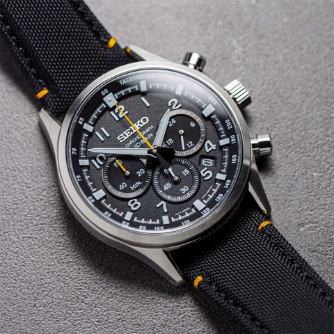 SEIKO 精工 運動三眼計時手錶(SSB449P1/8T63-02M0C)