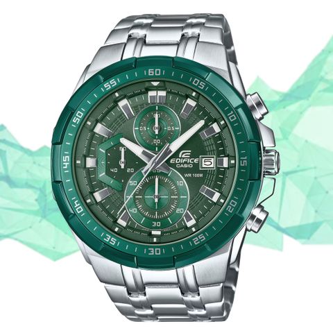 CASIO 卡西歐 EDIFICE 立體感錶圈 大錶徑 男錶 手錶 EFR-539DE-3AV