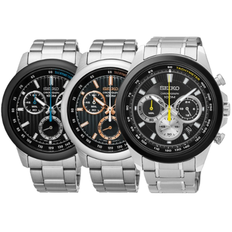 SEIKO CS系列 計時碼錶/多款任選
