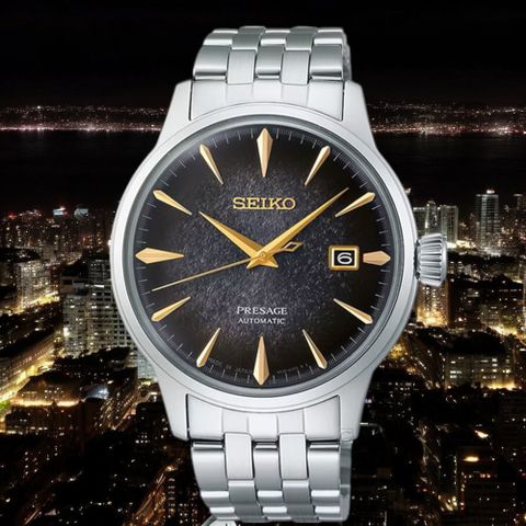 SEIKO 精工 Presage STAR BAR 限量調酒師 調酒系列 機械錶-4R35-06J0D/SRPK93J1