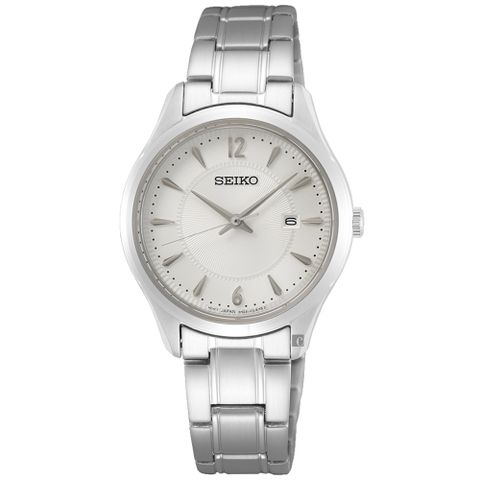 SEIKO 精工 CS 城市簡約女錶-29mm SUR423P1 6N22-00N0S