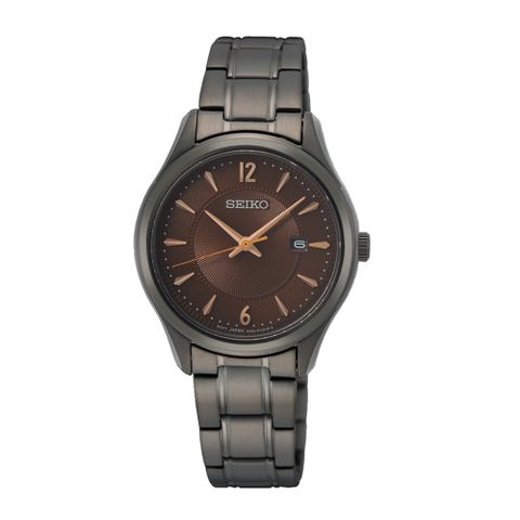 SEIKO 優雅藍寶石鏡面時尚腕錶6N22-00N0U(SUR521P1)