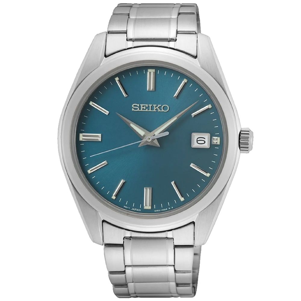 SEIKO 精工  /時間精準藍寶石水晶鏡面時尚對錶/男錶/6N52-00A0U/SUR525P1