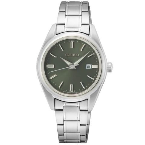 SEIKO 精工 CS系列 簡約日系腕錶 29.8mm (6N22-00K0G/SUR529P1)
