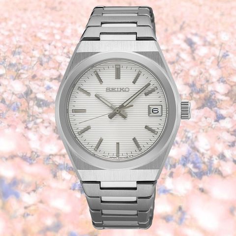 SEIKO 精工 CS系列 日系簡約 時尚淑女石英錶-白_SK028 SUR573P1/6N42-00N0S