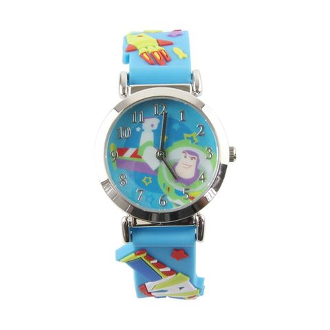 【Disney】玩具總動員｜巴斯光年｜造型橡膠錶帶兒童錶-星際藍/TS-3K1119P-021BE/原廠授權享半年保固
