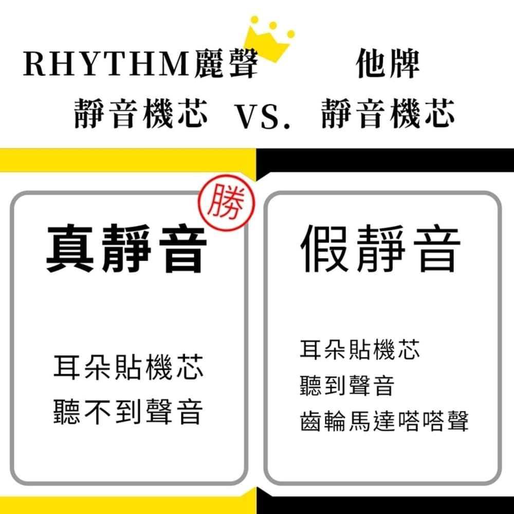 RHYTHM 麗聲 日本鐘-多彩可愛圓形鬧鐘/漸進式鬧鈴/貪睡功能/夜燈鬧鐘