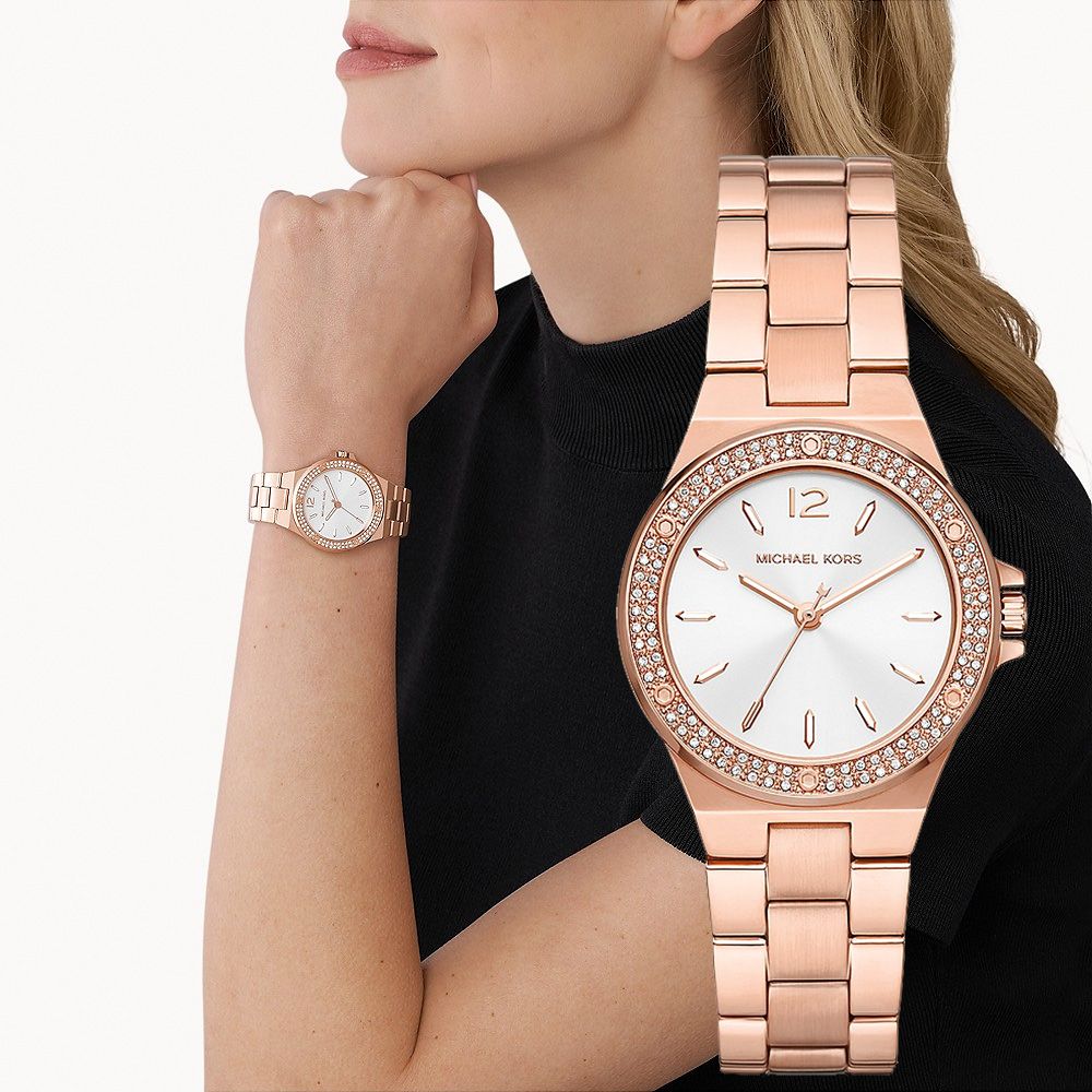 Michael Kors Lennox 時尚晶鑽女錶-33mm(MK7279) - PChome 24h購物