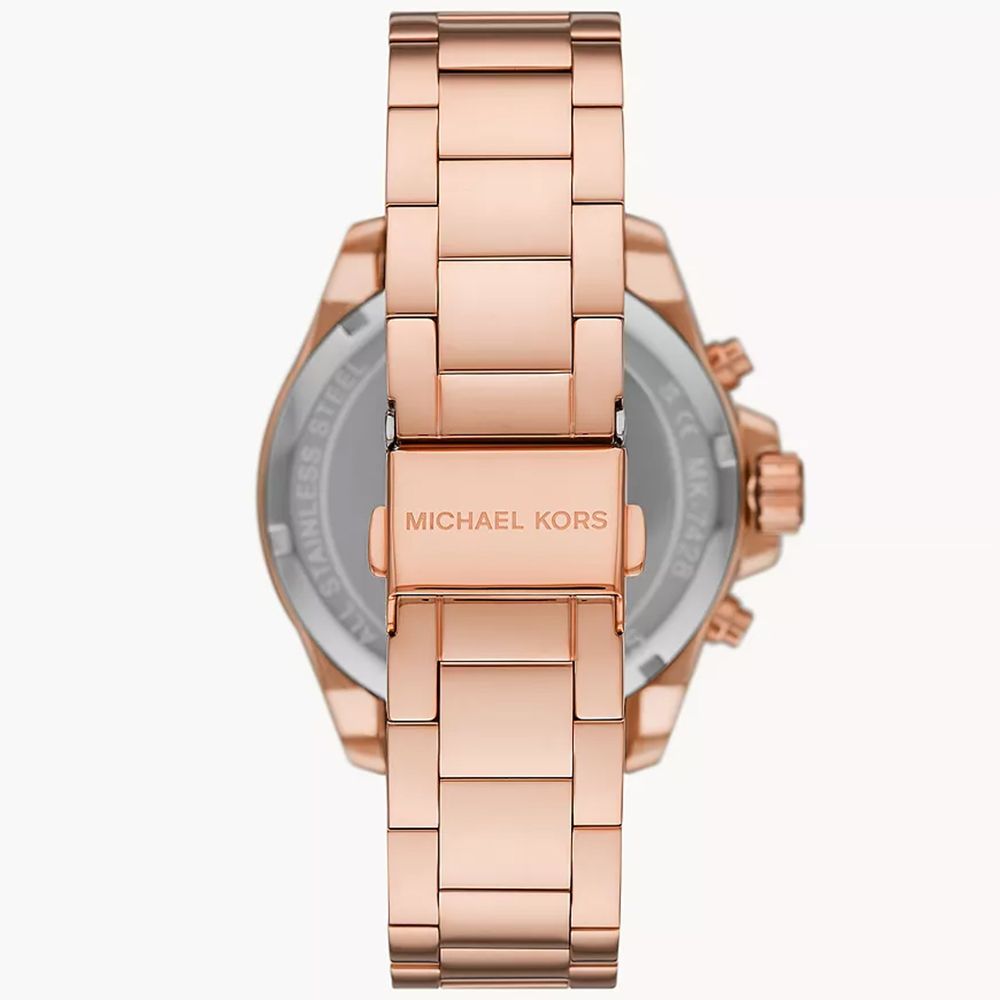 Michael Kors  MK Wren 三眼計時晶鑽女錶-42mm MK7430