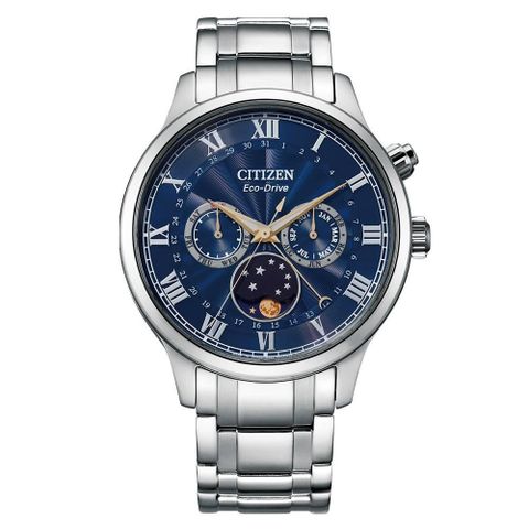 CITIZEN 星辰 Eco-Drive 疾速領先者大錶面腕錶AP1050-81L