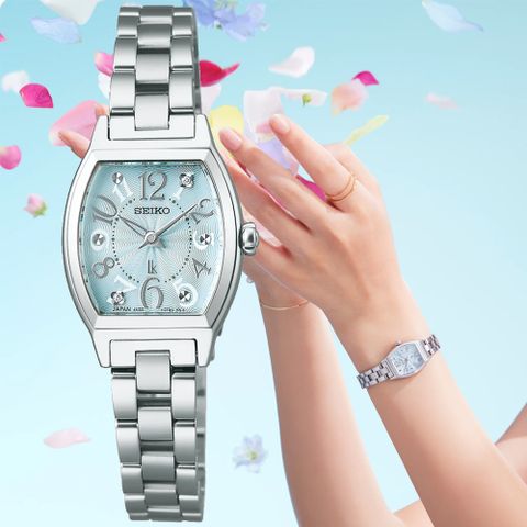SEIKO 精工 Lukia系列 30週年限量 酒桶型 時尚腕錶 (SSWA011J/4N30-00X0B)