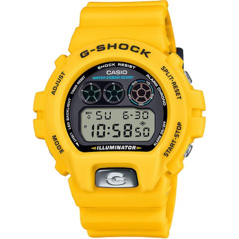 CASIO 卡西歐 G-SHOCK 30周年紀念版 電子錶 手錶-黃 DW-6900TR-9