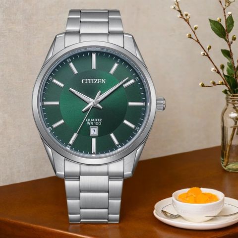 CITIZEN 星辰 紳士日期手錶-42mm BI1031-51Z