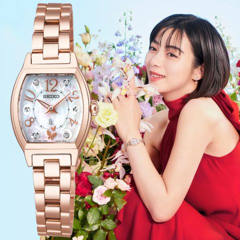 SEIKO 精工 Lukia系列 30週年限量 酒桶型 時尚腕錶 (SSWA014J/4N30-00X0K)