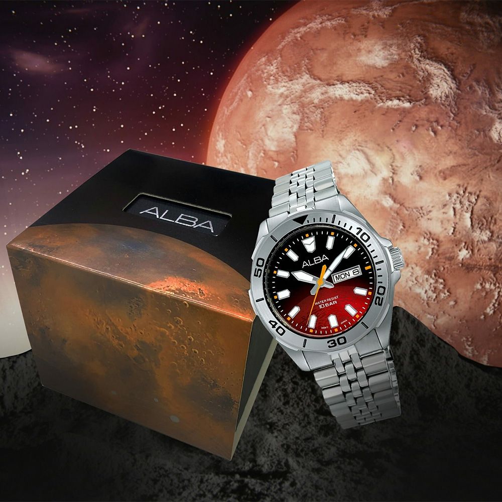 ALBA 雅柏 Planet Series 星系宇航 限量 Mars  火星手錶-42mm (AV3581X1/VJ43-X044R)