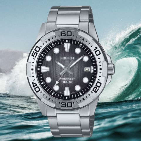 CASIO 卡西歐 標準型 海洋運動風設計 三針 手錶 男錶 MTD-140D-1AV