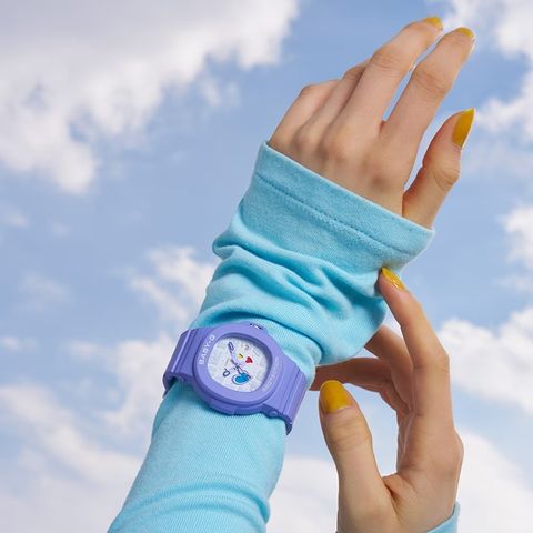 CASIO_卡西歐BGA-10-6A BABY-G 俏皮愛心繽紛變色電子錶
