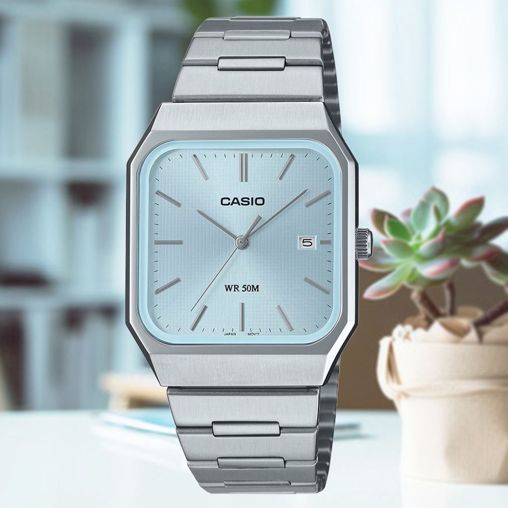 CASIO 卡西歐 標準型 三針 方形手錶 學生錶 考試用錶 手錶 MTP-B185D-2A2V