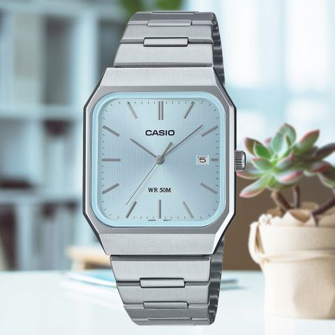 CASIO 卡西歐 標準型 三針 方形手錶 學生錶 考試用錶 手錶 MTP-B185D-2A2V